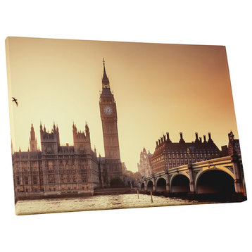 Castles and Cathedrals "London St Paul's Cathedral" Canvas Wall Art
