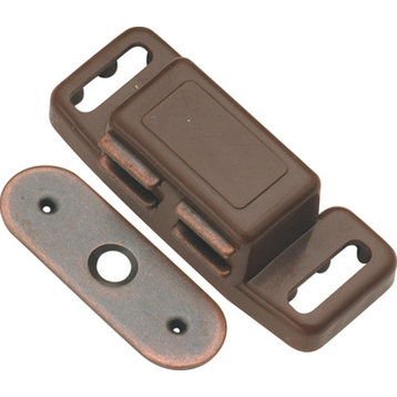 Belwith Hickory 1-1/2 In. Statuary Bronze Magnetic Catch P659-STB Hardware