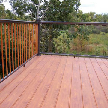 Decking, Posts, and Lighting