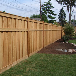 Board on Batten Traditional Wood Fencing - Home Fencing And Gates