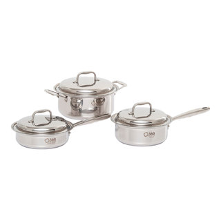 360 Cookware 6-Piece Set - Contemporary - Cookware Sets - by 360 ...