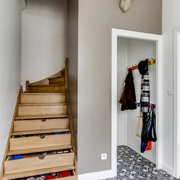 Oiuverture entre 2 appartements avec escalier - Versailles
