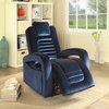 ACME Benjamin Power Motion Recliner, Blue