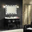 Baroque Bathroom Vanity Unit, Black, 115 cm