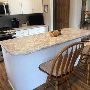 Transitional Kitchen Remodel Done in an Alabaster Color