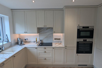 Photo of a contemporary kitchen in Hampshire.