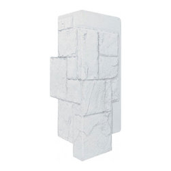150-JAGGED CASTLE STONE CORNER 12" W X 24"H - Wall Panels