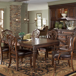 Leg Table - Kd 126-760 by American Drew Barrington House - Dining Tables