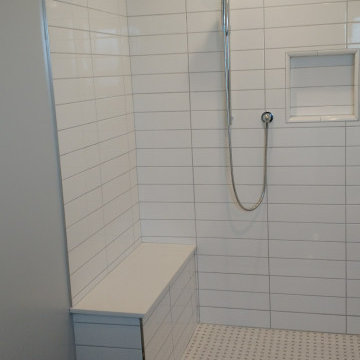 Crisp White Spa Bath Remodel — San Francisco, 2017