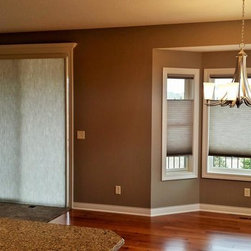 Patio door and bay - Cellular Shades