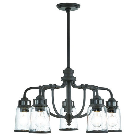 Livex Lighting Lawrenceville Light Dinette Chandelier, Bronze