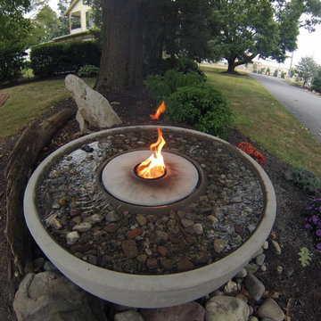 Fire Fountain Water Feature