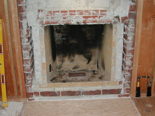 Fireplace Opening For Gas Insert, Building Frame For Gas Fireplace Insert