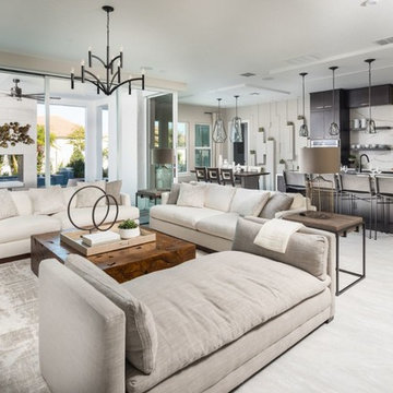 Mid-Century Living Space with a Touch of Modern Design