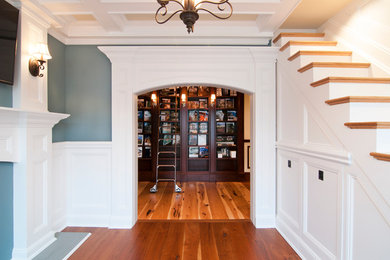 Inspiration for a contemporary home design remodel in New York