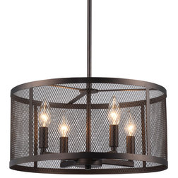 Industrial Chandeliers by Edvivi Lighting