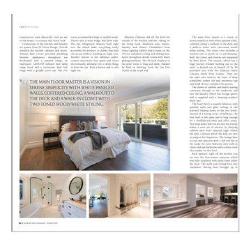 Cox Mill Road spread in Goodlife Magazine