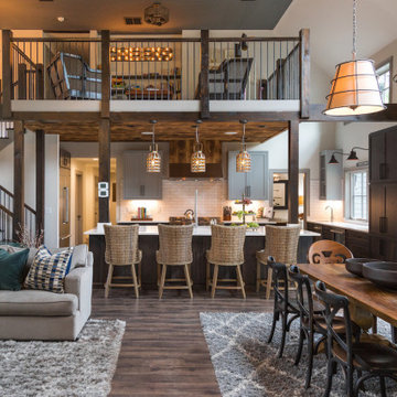 Modern & Rustic Lake House