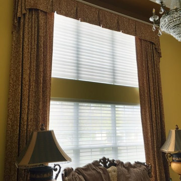Dix Hills Living Room Board Mounted Fabric Valance