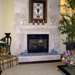 Finished Fireplaces - Fireplace Mantels