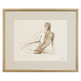 Edgar Degas 'Danseuse Debout Le Bras Droit Leve' Canvas Art