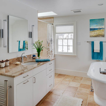 Accessible master bathroom