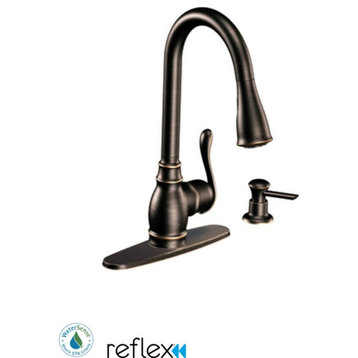 Moen CA87003 Anabelle Single Handle Kitchen Faucet - Mediterranean Bronze