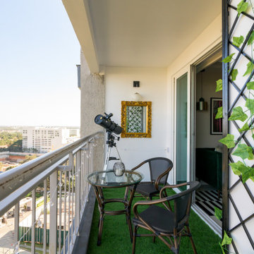 The jewel tone apartment