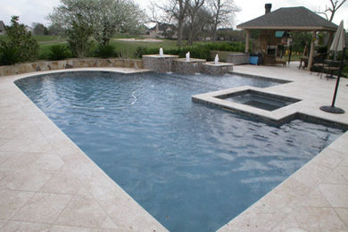 Pool and Outdoor Kitchen - Houston, TX