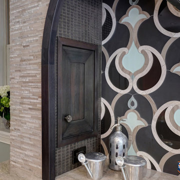 Spicy Contemporary Award-Winning Kitchen Remodel – Chicago, IL