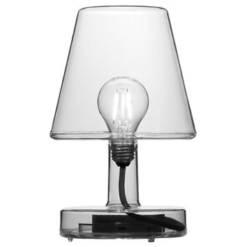 Fatboy Transloetje Modern Transparent LED Table Lamp, Grey