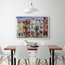 "Villajoyosa" Canvas Art Print, 120x80 cm
