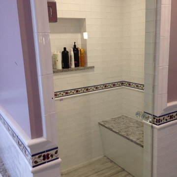 Master Bath Subway Tile Shower