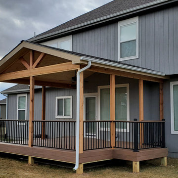 Lee's Summit MO Open Porch Design