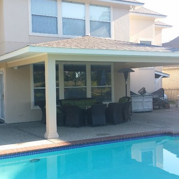 Patio Cover Project of the month in Baytown, Tx- September 15