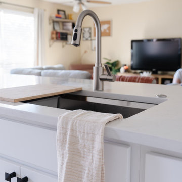 Coastal Theme Kitchen Remodel