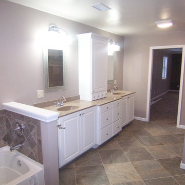 master bath with room to move