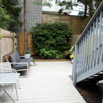 Minimalist Narrow City Garden