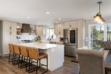 Inspiration for a farmhouse kitchen remodel in Seattle