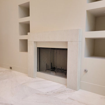 Cast Stone Fireplace Mantels