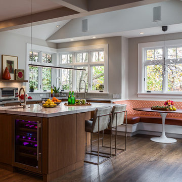 Chicago Lakewood Balmoral 1893 Farmhouse expands into contemporary living