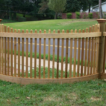 Charming 2X2 Picket and Privacy Fence in Cheltenham, PA