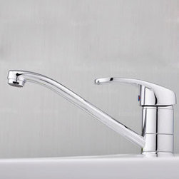 Single Handle Chrome Centerset Kitchen Tap T18002 - Kitchen Faucets