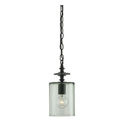 Currey & Company Panorama Pendant in Satin Black - Pendant Lighting