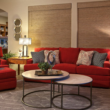 Transitional Living Room