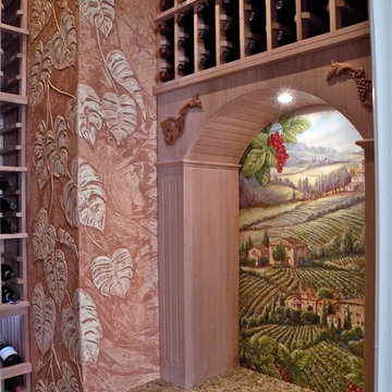 Wine Cellar Murals