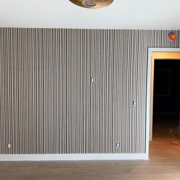 Wallpaper installation Living Room in Chicago