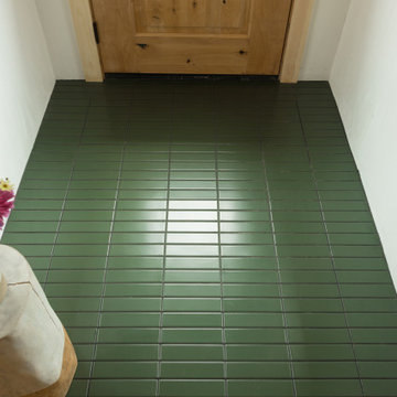 Jess Ann Kirby: Hunter Green Mudroom Floor