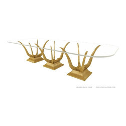 JONATHAN FRANC - BEAMAN DINING TABLE by Jonathan Franc - Dining Tables