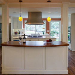 Washington - Transitional - Sapele Mahogany Kitchen Countertop - Kitchen Countertops